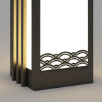 Tervaine Metal Sunrise Outdoor Garden Light