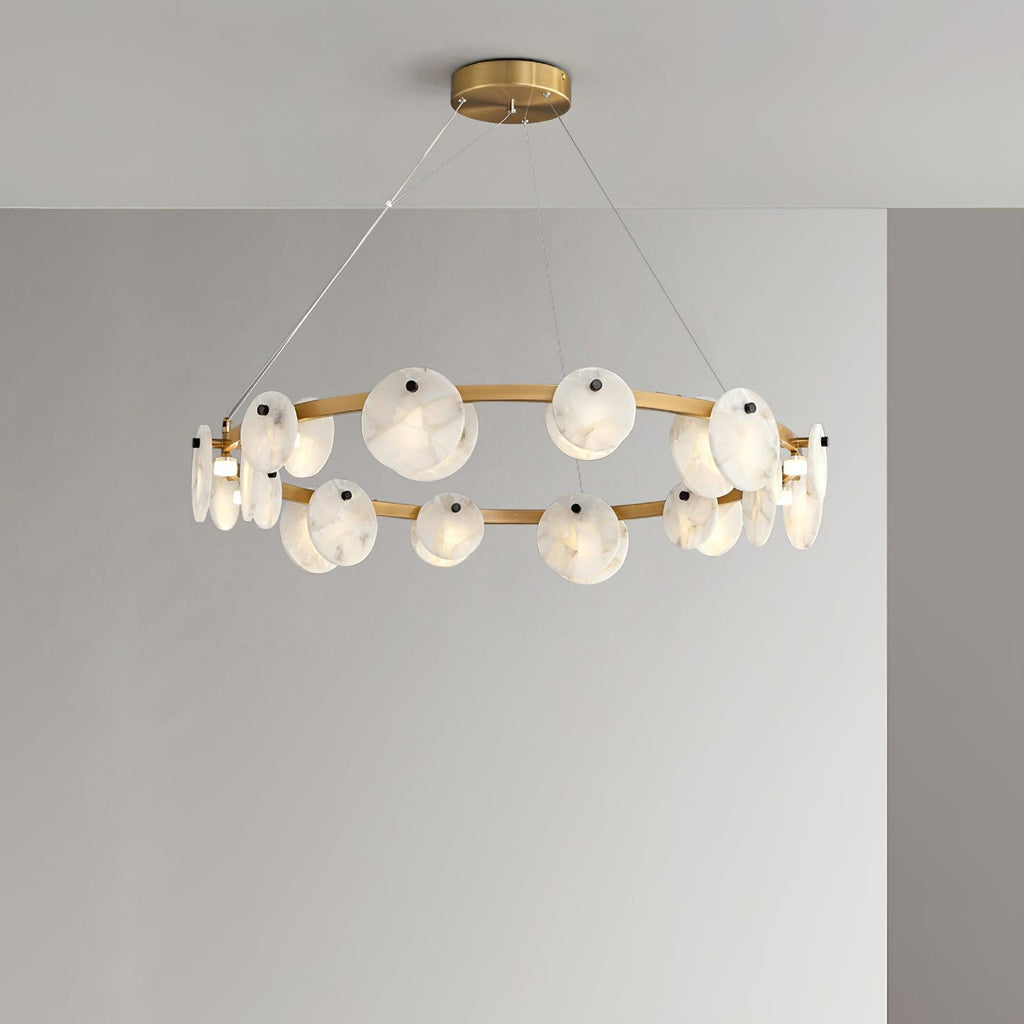 Marovelle Multi-Light Alabaster Chandelier