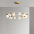 Marovelle Multi-Light Alabaster Chandelier