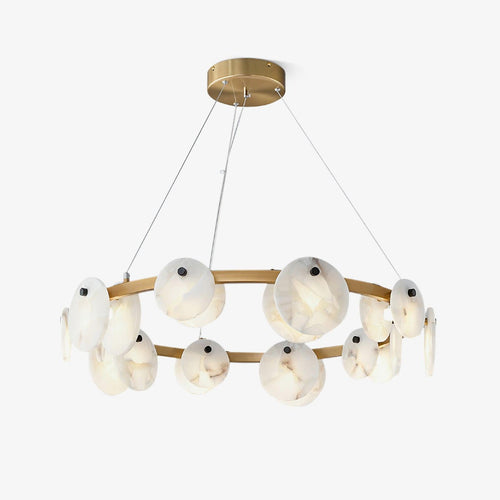 Marovelle Multi-Light Alabaster Chandelier