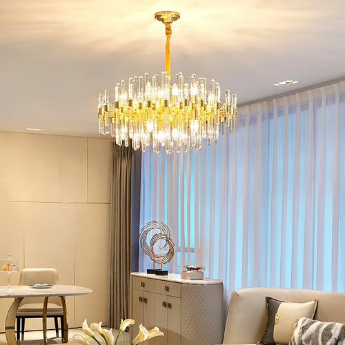 Solvessa Crystal Starburst Chandelier