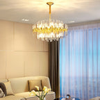 Solvessa Crystal Starburst Chandelier