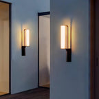 Quessara Modern Metal Arc Outdoor Wall Lamp